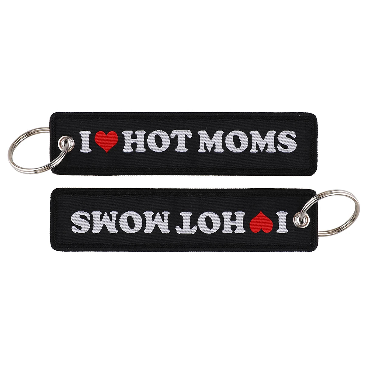 Japanese Anime Cool Embroidery Key Fobs Key Tag Motorcycles Cars Backpack Chaveiro Keychain for Friends Fashion Key Ring Gifts